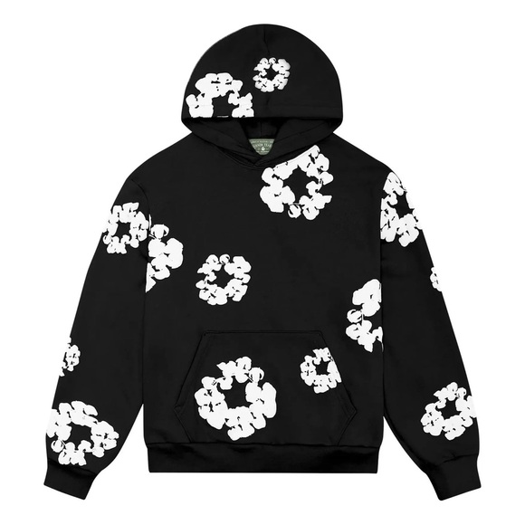 Black and White Denim Tears Sweatshirt